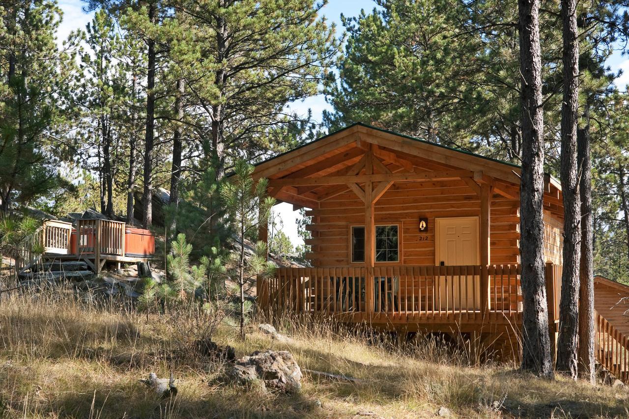 Rock Crest Lodge & Cabins Custer Exterior foto
